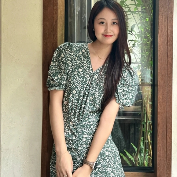 NWT Zara Midi Flpral Printed Dress - 6601-675 - Picture 13 of 15